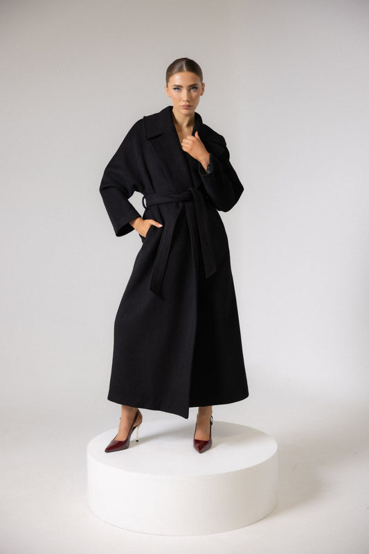 NAYLA MAXI WOOL COAT