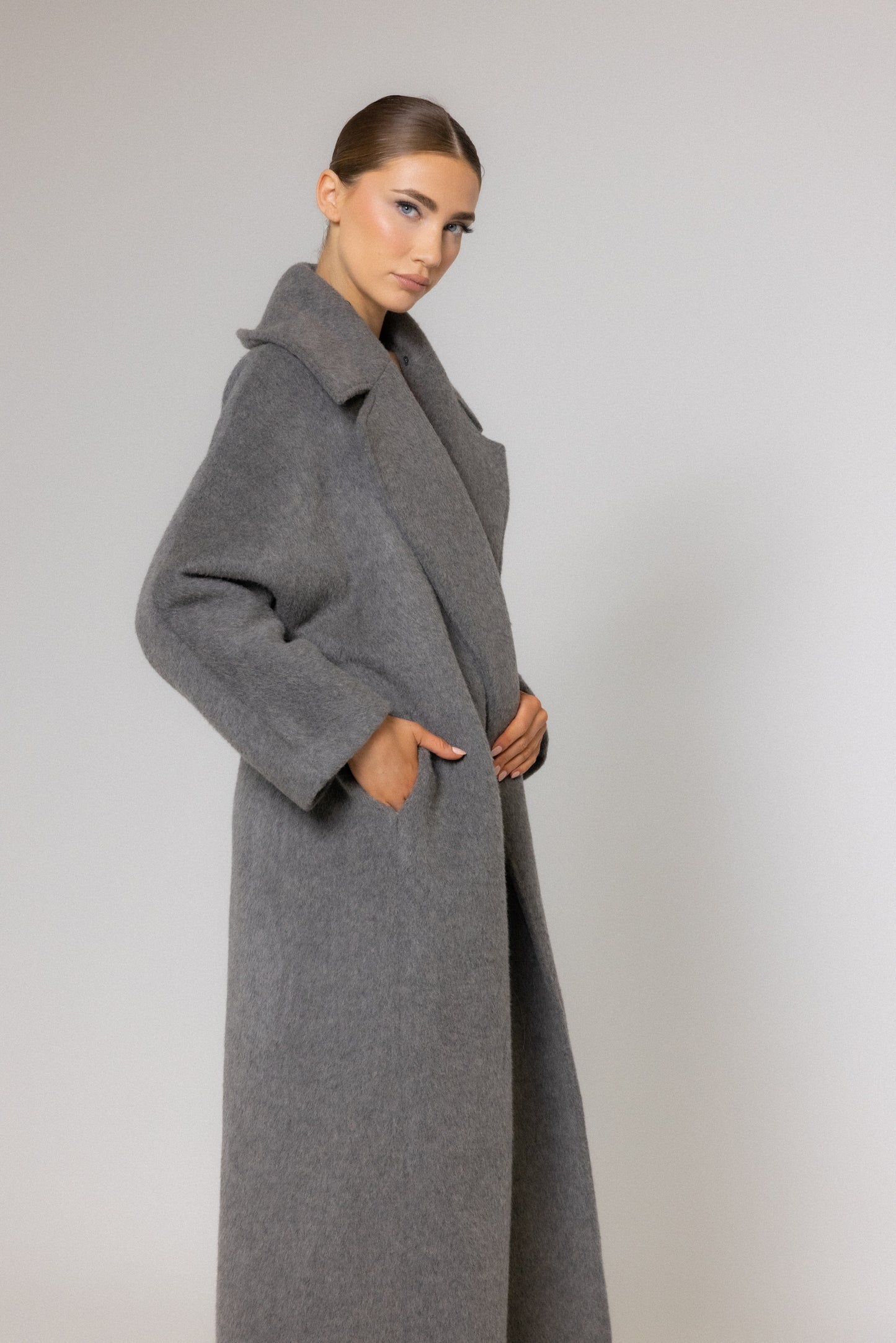 AYLIN MAXI WOOL COAT