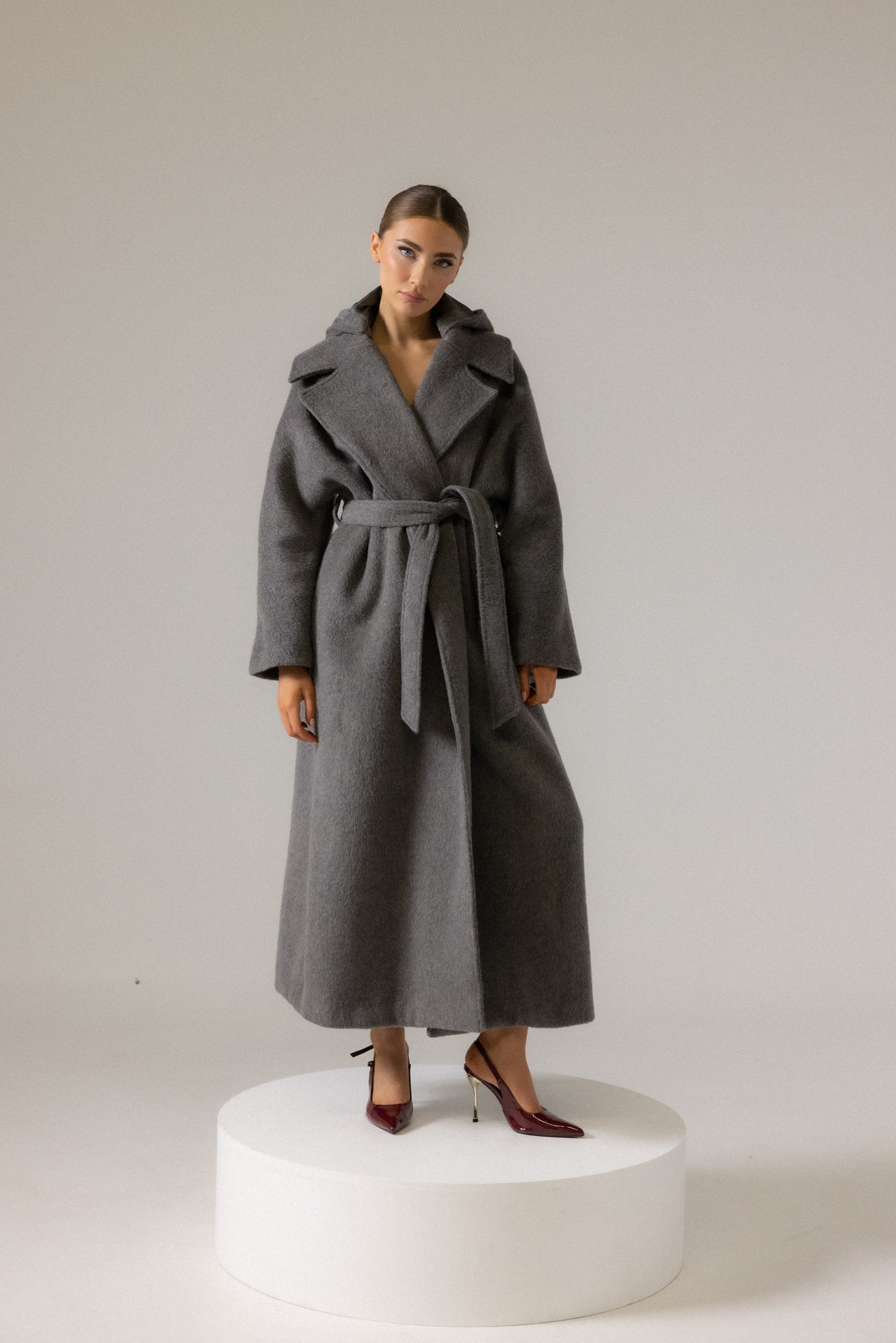 AYLIN MAXI WOOL COAT