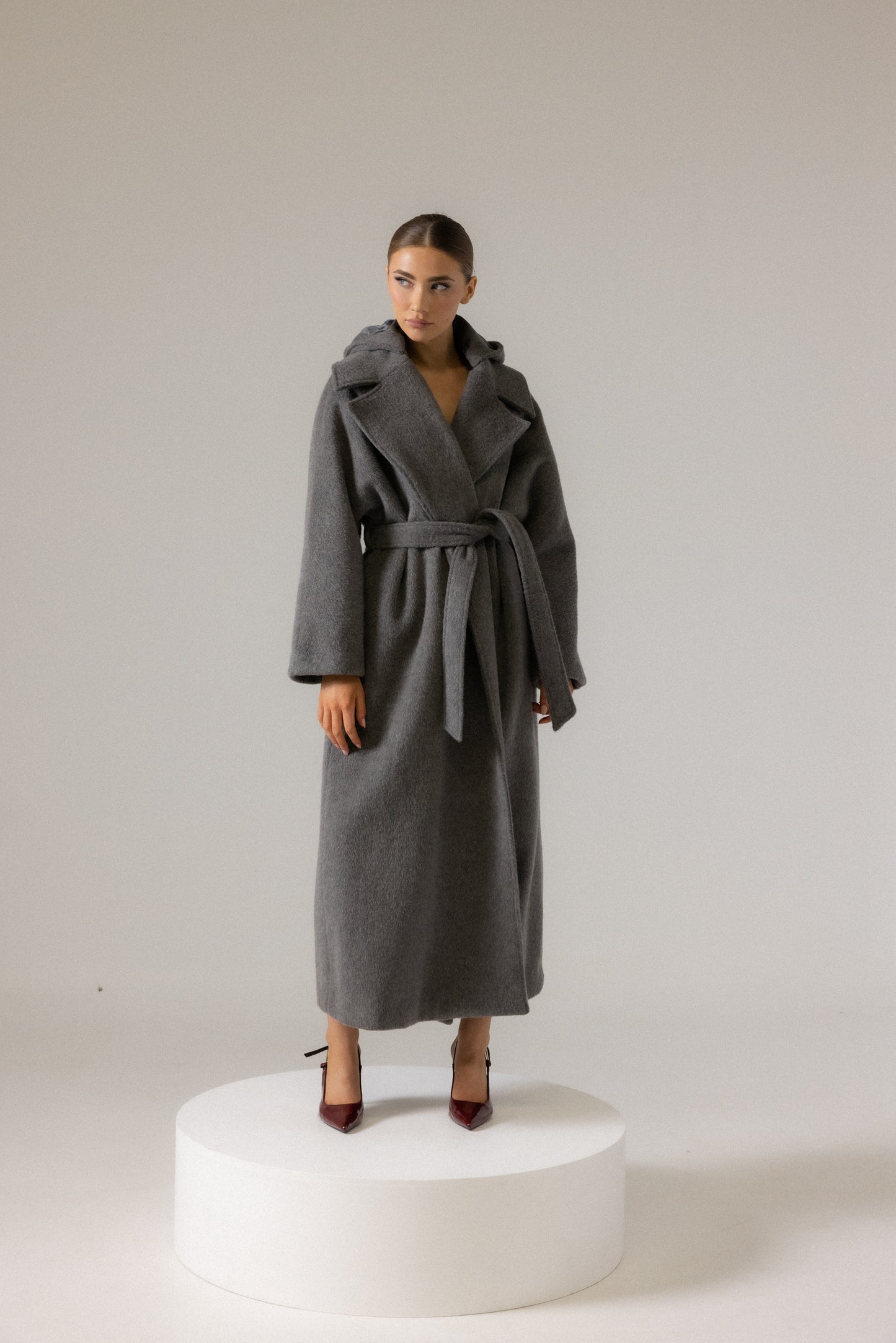 AYLIN MAXI WOOL COAT