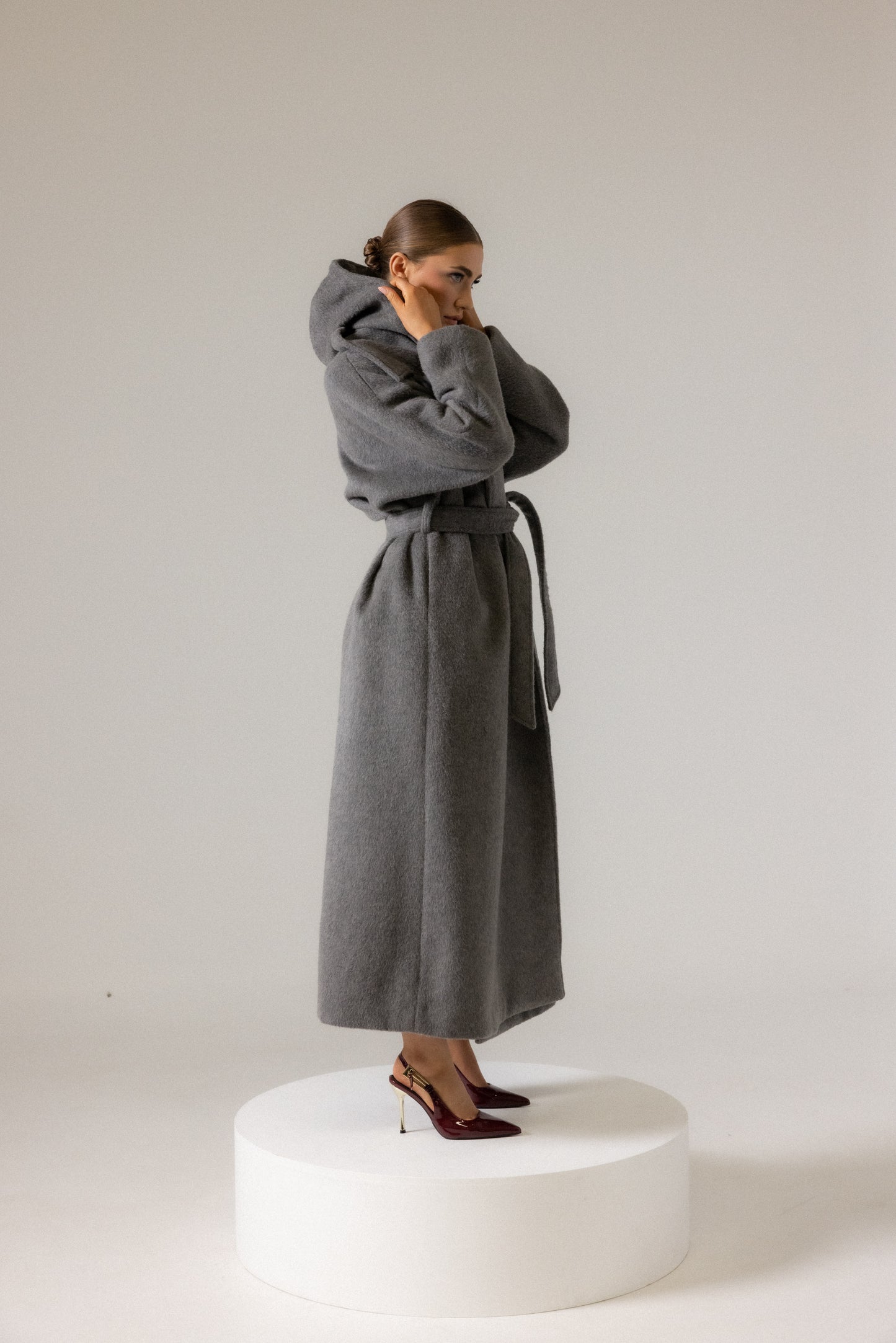 AYLIN MAXI WOOL COAT