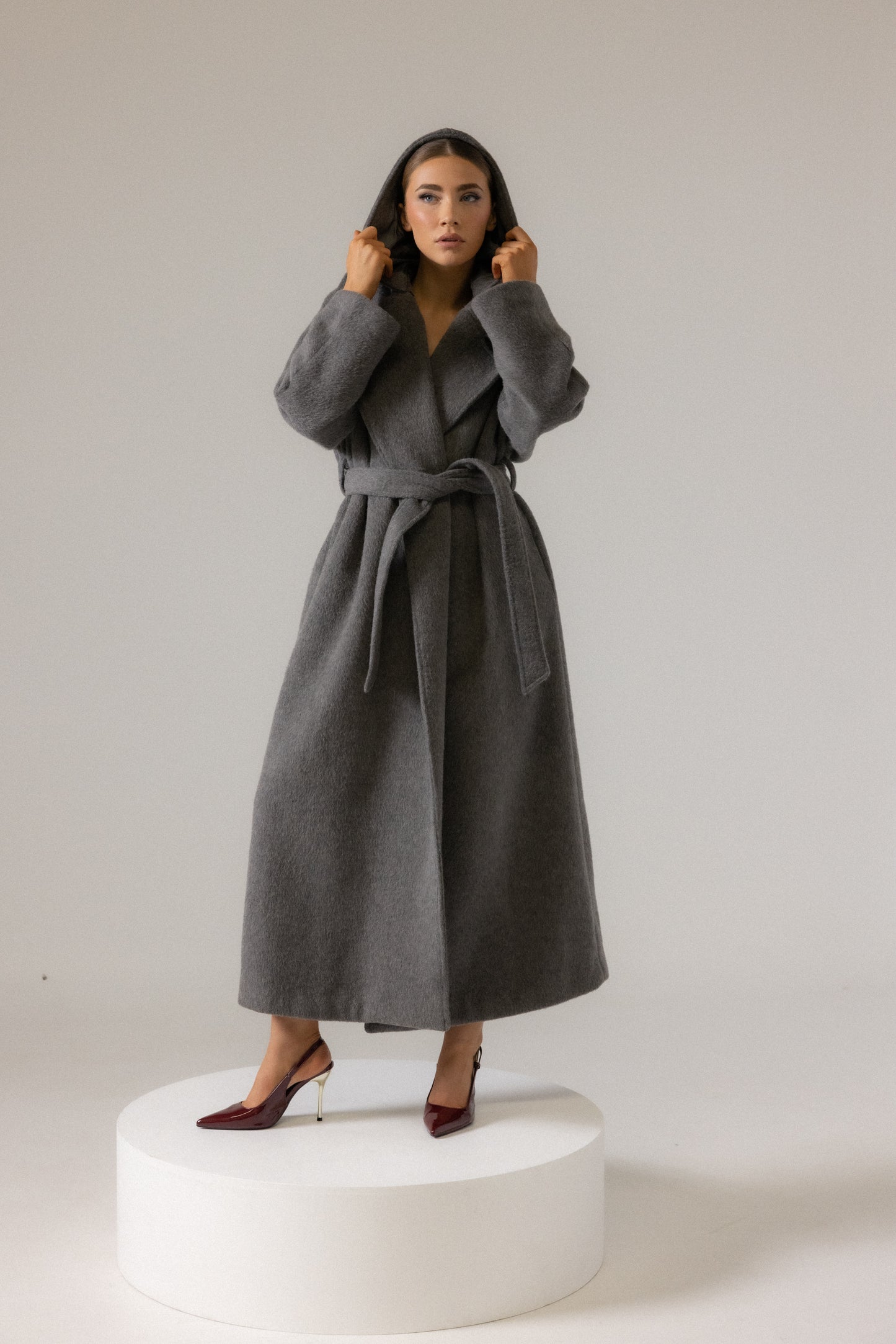 AYLIN MAXI WOOL COAT