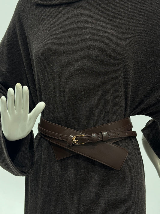 WRAP BUCKLE BELT
