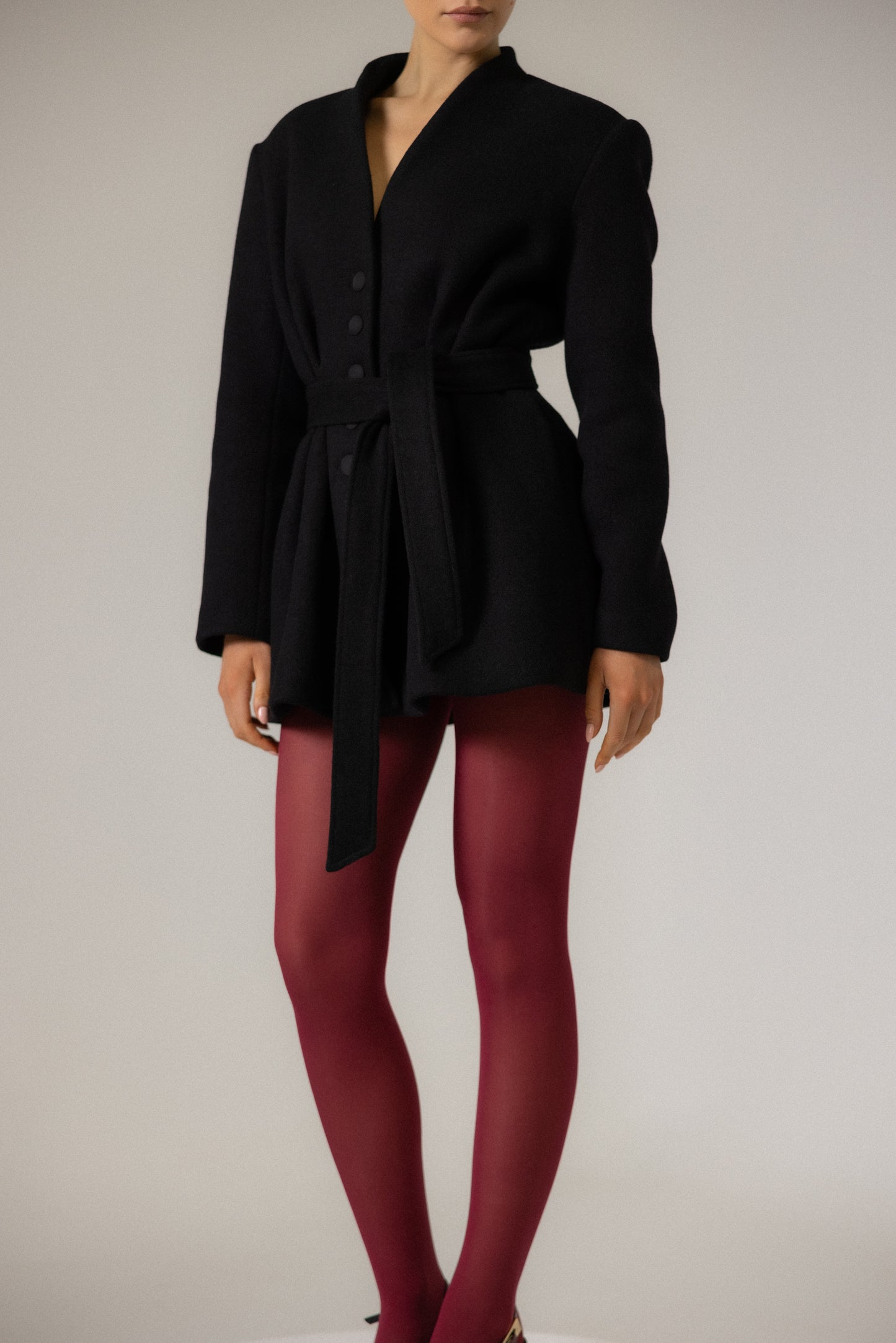 KAMILAH SCRUCTURED WOOL BLAZER
