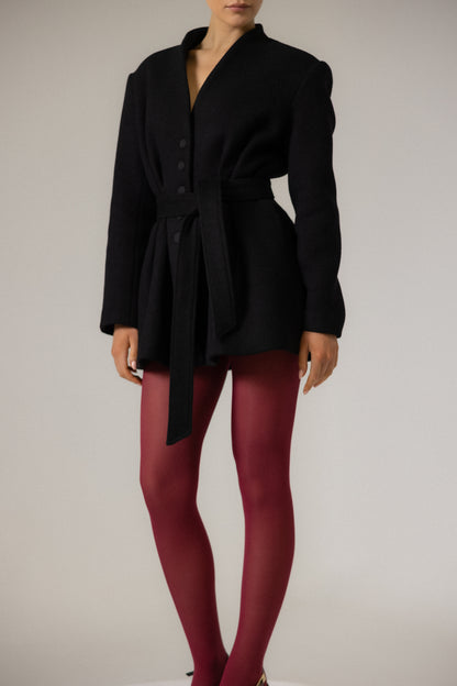 KAMILAH SCRUCTURED WOOL BLAZER