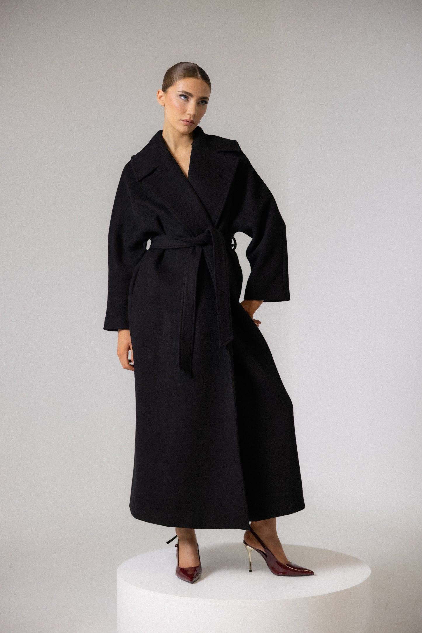 NAYLA MAXI WOOL COAT