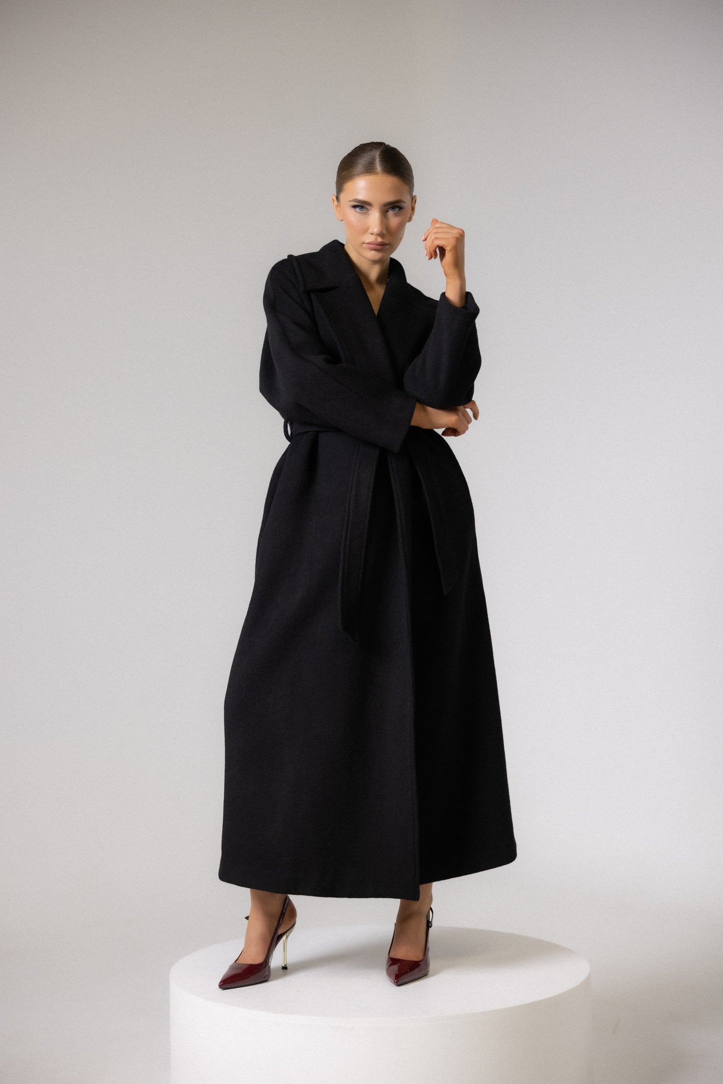 NAYLA MAXI WOOL COAT