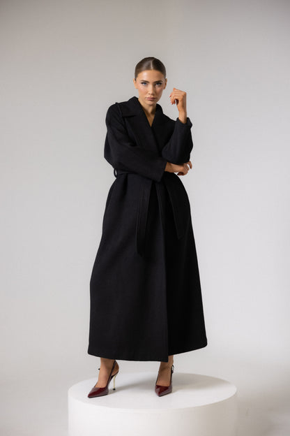 NAYLA MAXI WOOL COAT