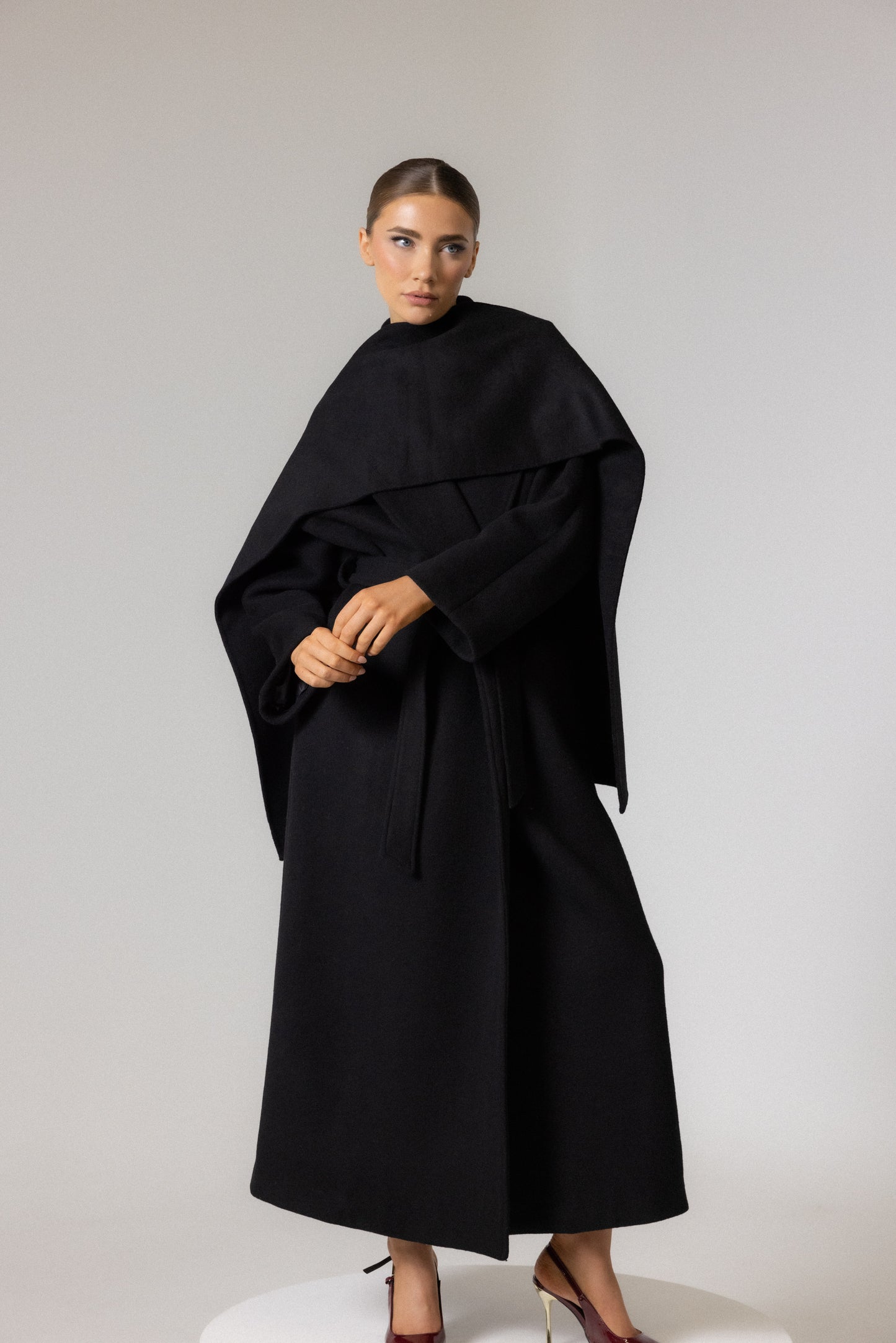 NIA WOOL NECK SCARF