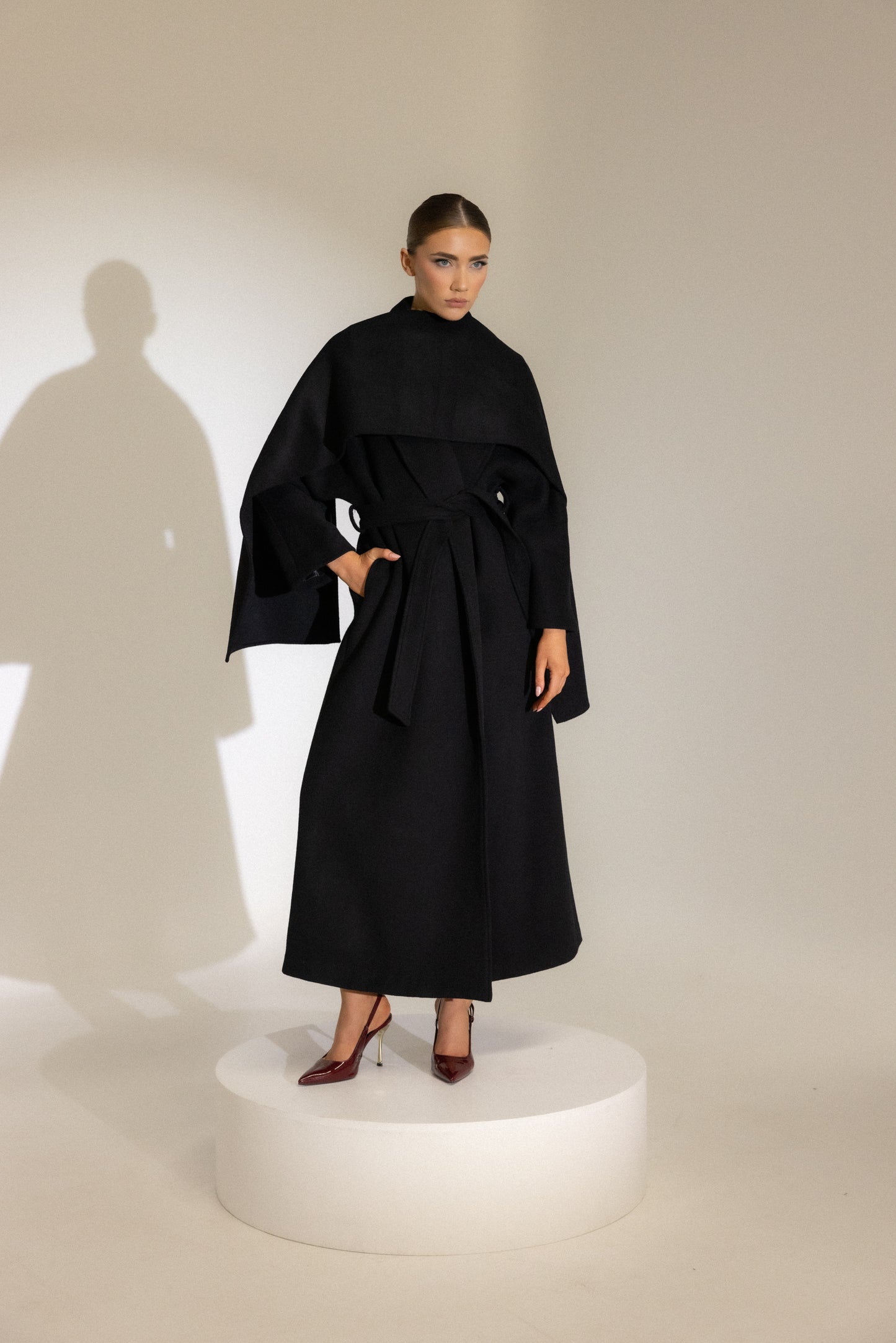 NAYLA MAXI WOOL COAT