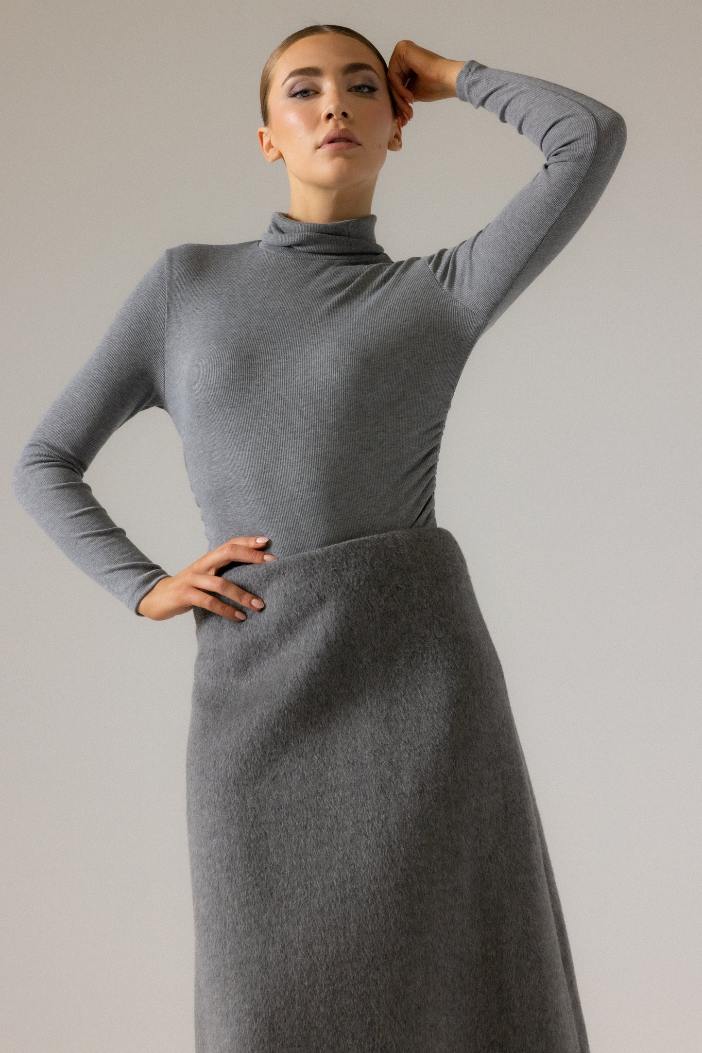 EVA WOOL SKIRT