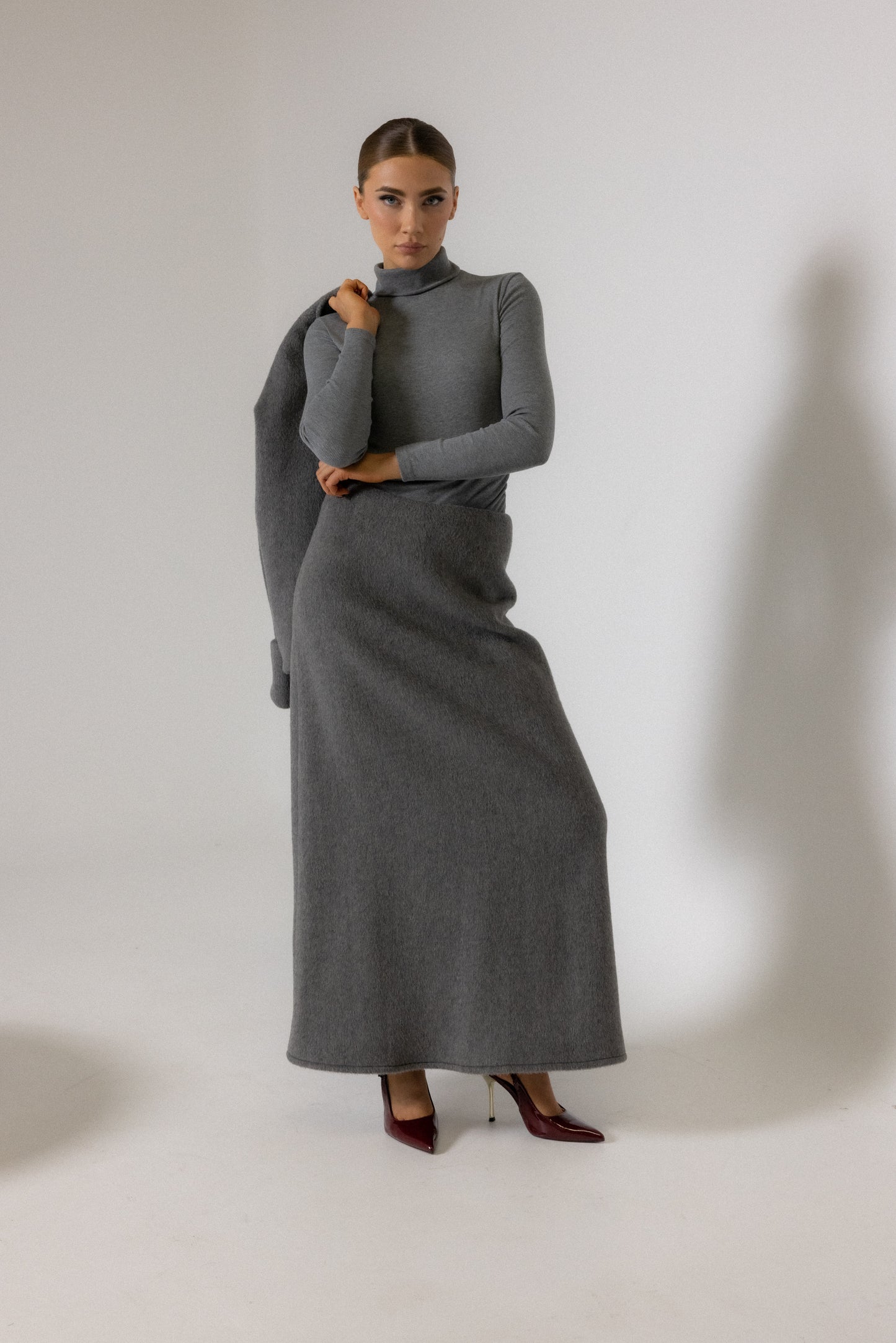 EVA WOOL SKIRT