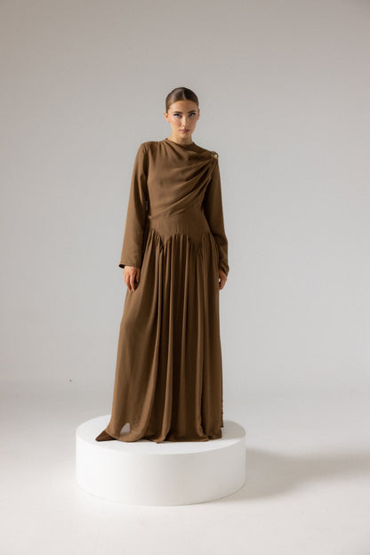ERINA DRESS MAPEL