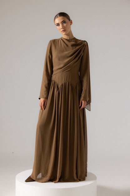 ERINA DRESS MAPEL