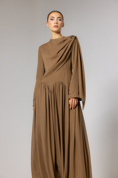 ERINA DRESS MAPEL