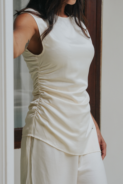 INYA TOP - IVORY PRE ORER
