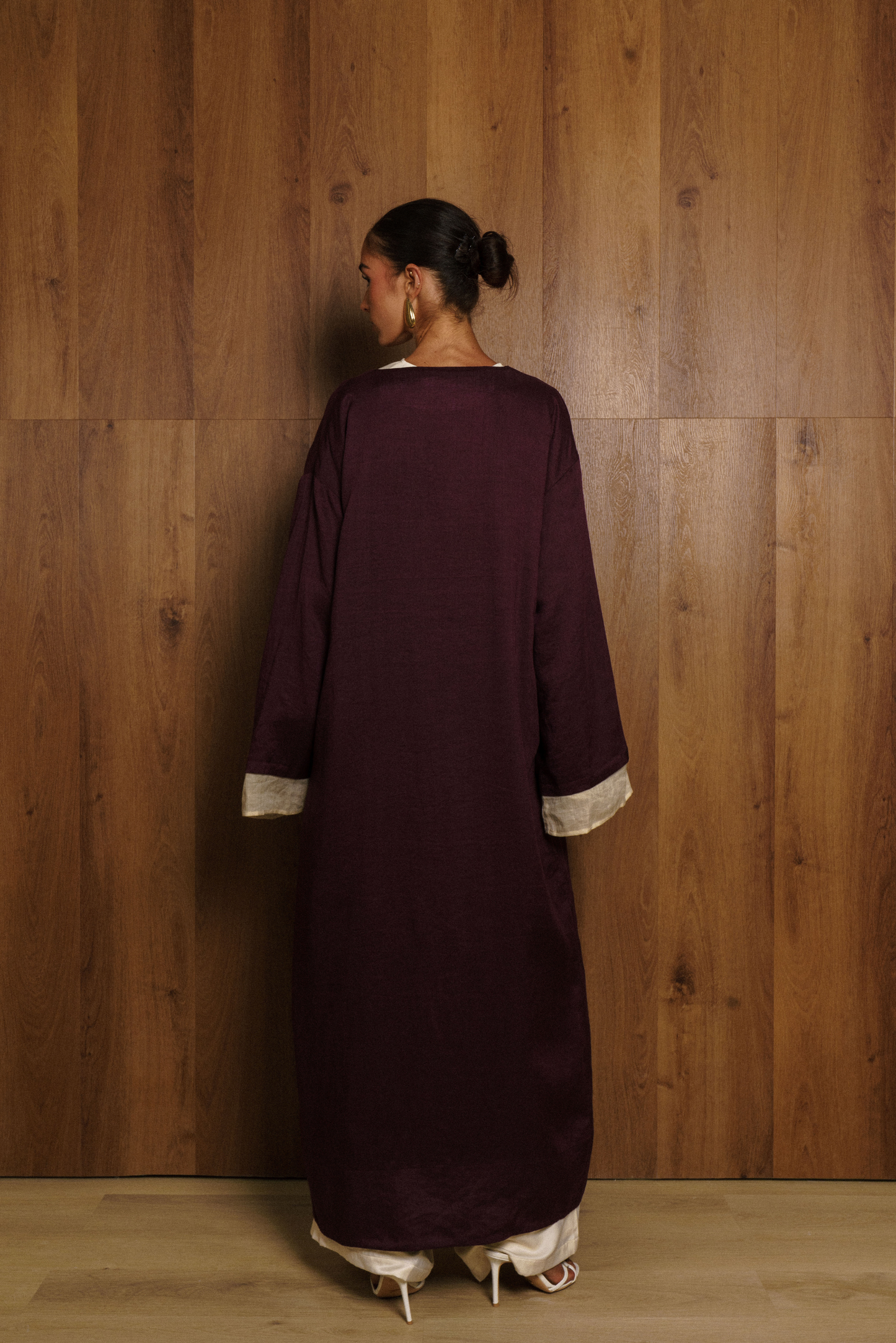 AURI KIMONO - PLUM
