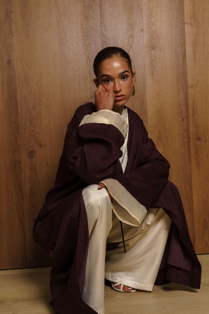 AURI KIMONO - PLUM