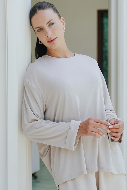 CEIL SHIRT -  TAUPE PRE ORDER