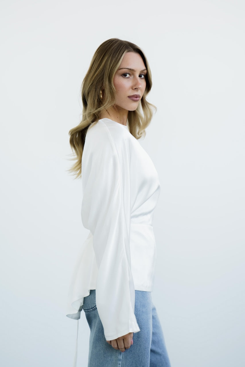 ELLE SILK TOP