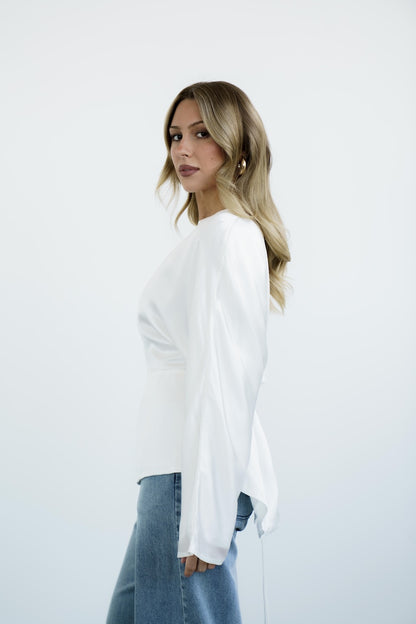 ELLE SILK TOP
