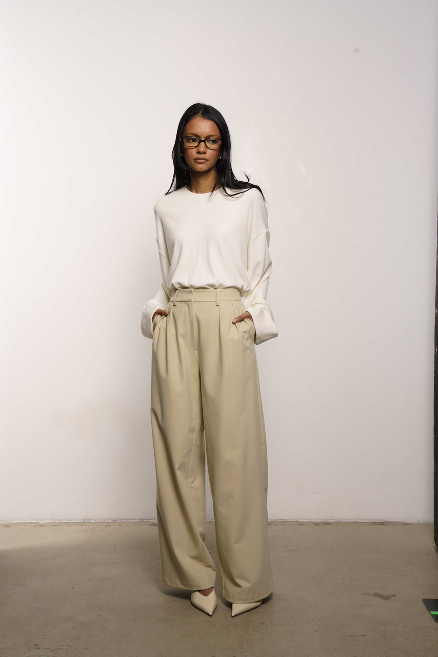 NEOMI TROUSER - SAND