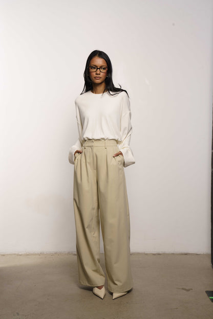 NEOMI TROUSER - SAND