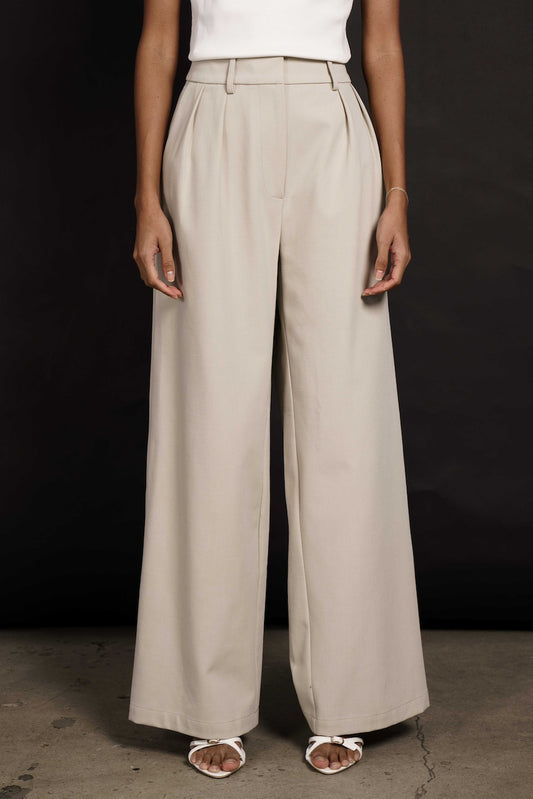NEOMI TROUSER - CREAM