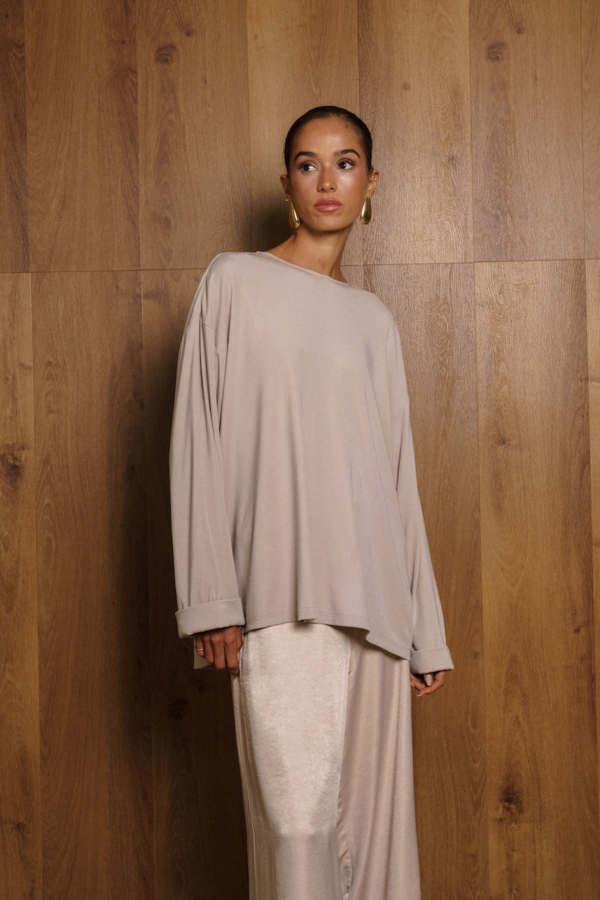 CEIL SHIRT -  TAUPE