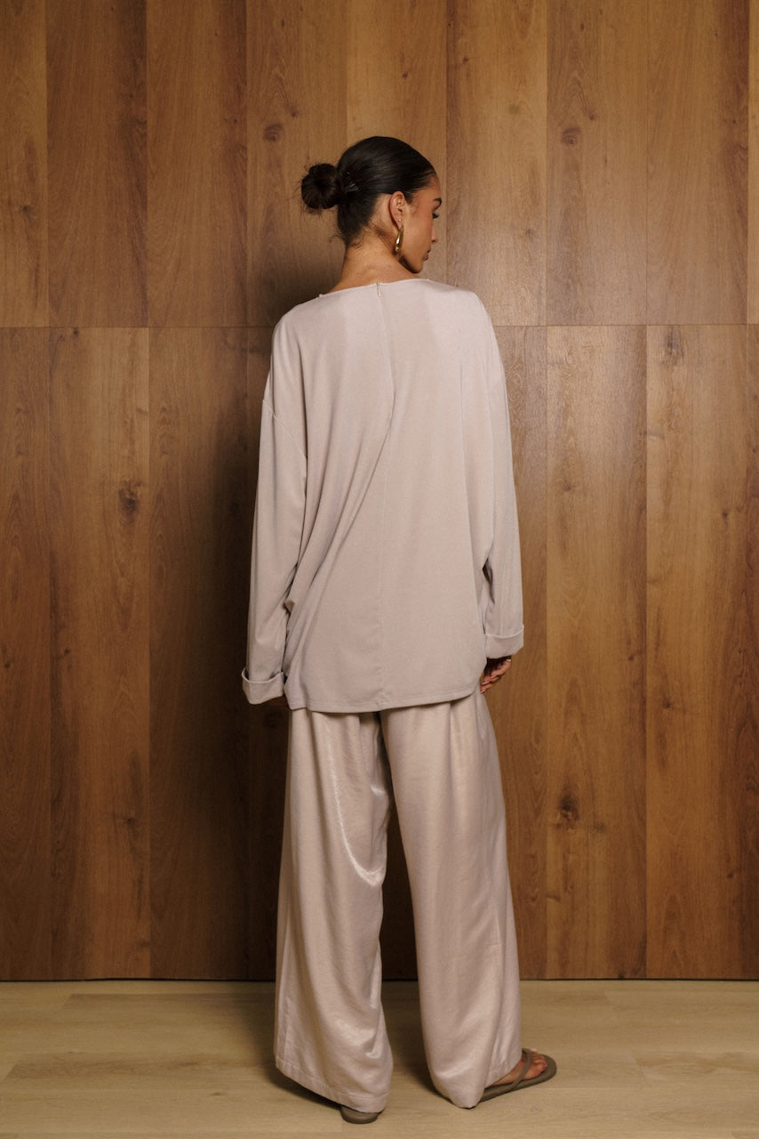 CEIL SHIRT -  TAUPE