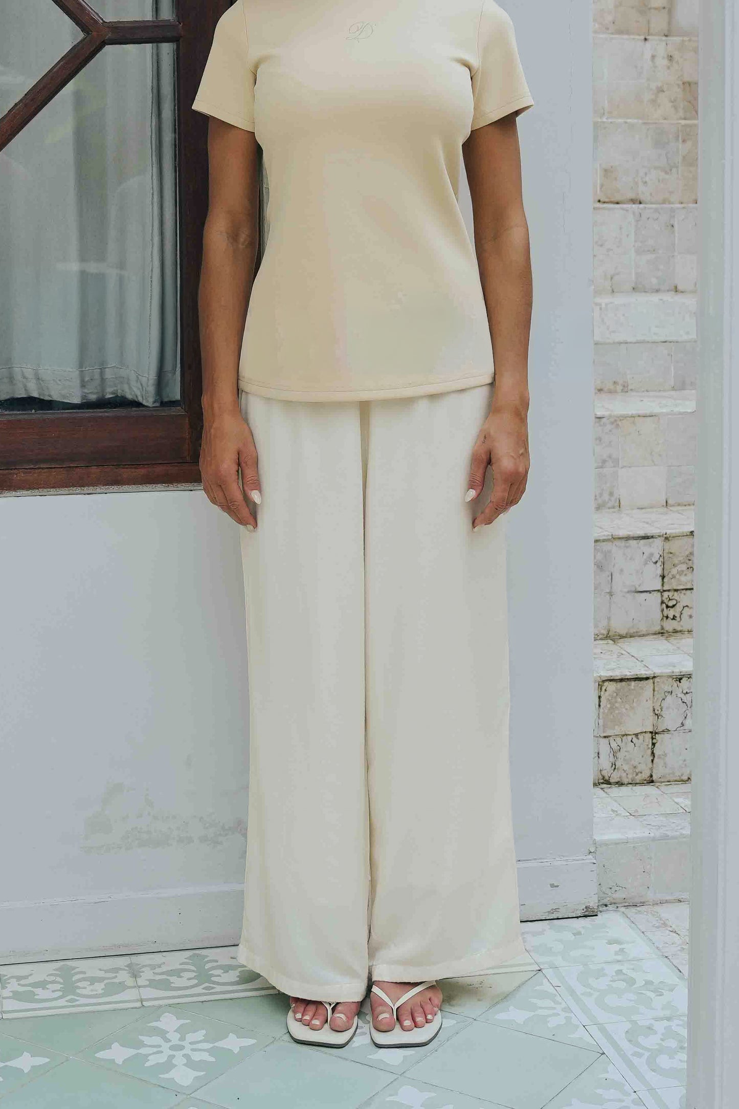 DANA PANT - IVORY PRE ORDER
